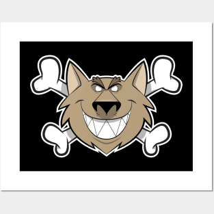 werewolf jolly roger Posters and Art